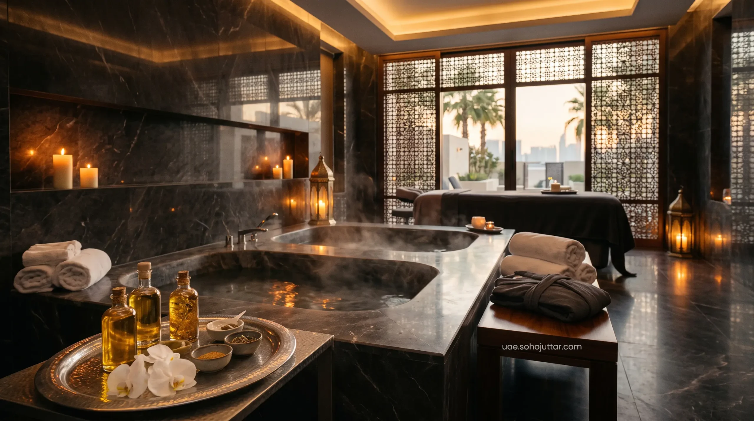 A high-end holistic spa therapy session secured using Expedia VIP in-property resort credits.